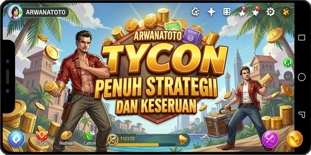 Tampilan gameplay ARWANATOTO yang mendebarkan dan penuh strategi.