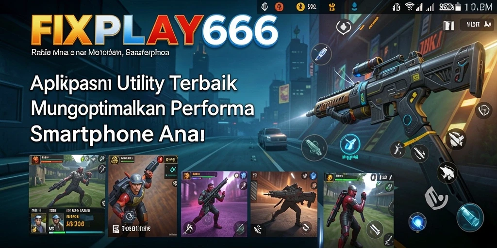 Tampilan utama FIXPLAY666 memperlihatkan fitur Utility yang canggih dan mudah digunakan.