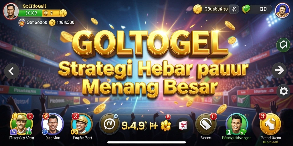 Screenshot gameplay GOLTOGEL menampilkan tantangan strategis yang mendebarkan.