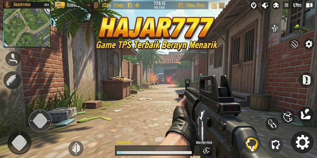 Gameplay mendebarkan HAJAR777 dalam aksi penuh.