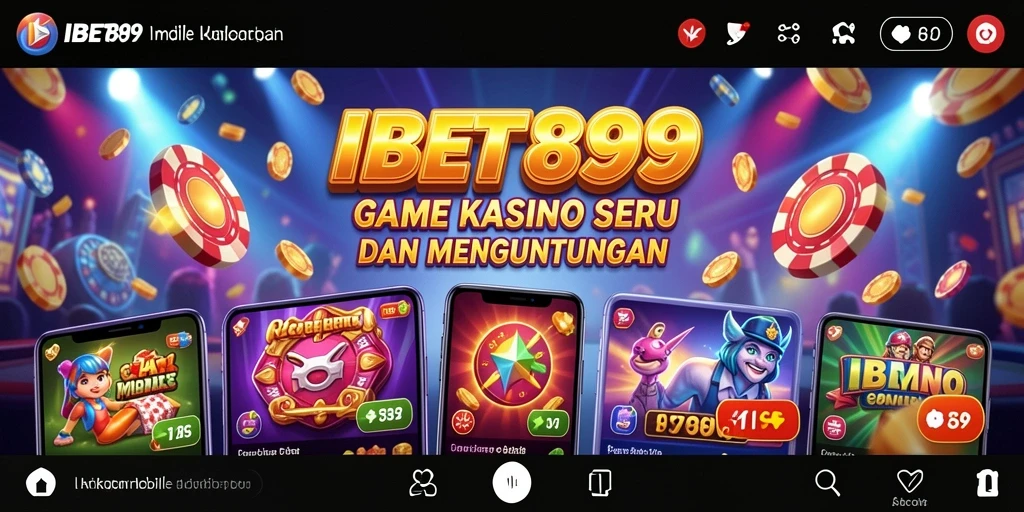 Tampilan menarik dari gameplay IBET899 dengan elemen Kasino yang dinamis.