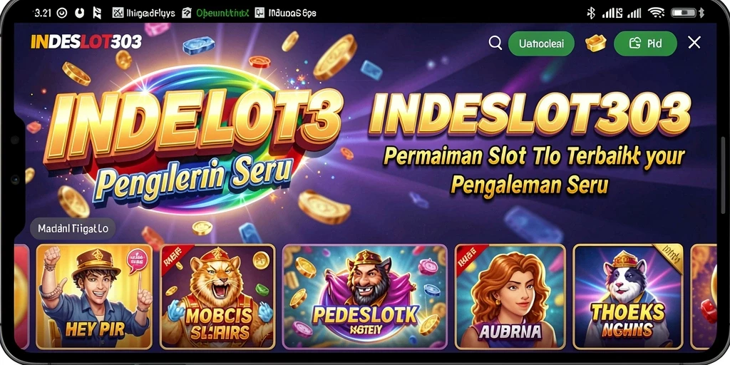 Tampilan gameplay seru dalam INDESLOT303 dengan berbagai fitur menarik.
