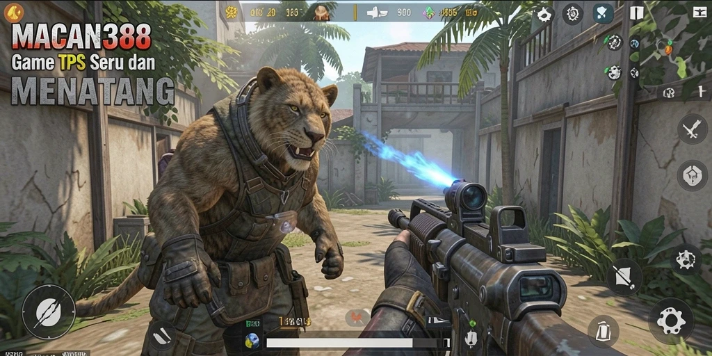 Screenshot gameplay yang menampilkan aksi seru di MACAN388.