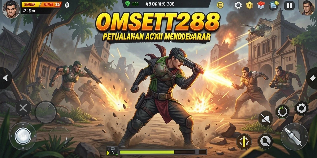 Tangkapan layar dari gameplay OMSET288 yang mendebarkan.