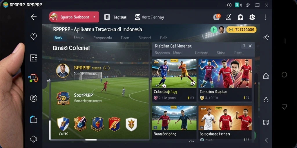 Tampilan gameplay RPRPRP dengan pilihan taruhan yang beragam.