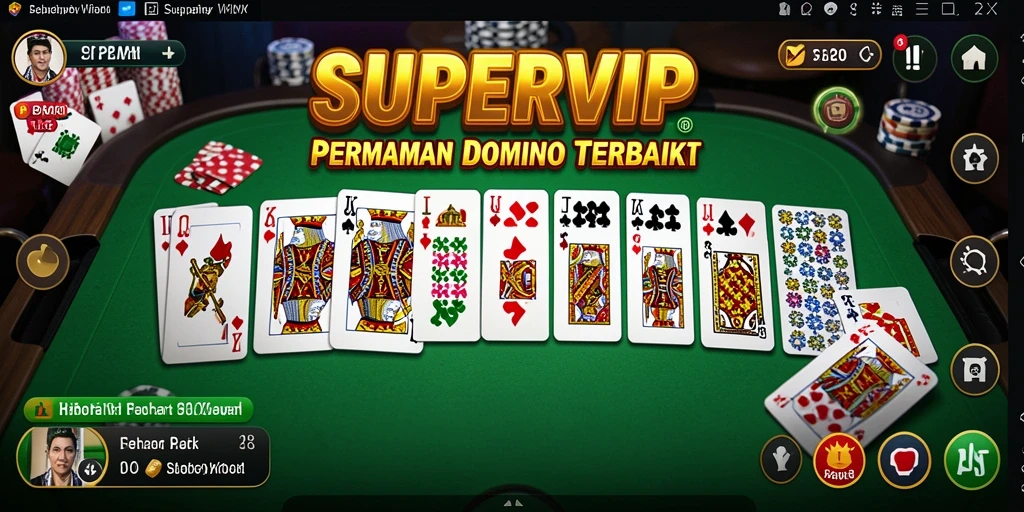 Tampilan gameplay seru di aplikasi SUPERVIP dengan grafis menarik.