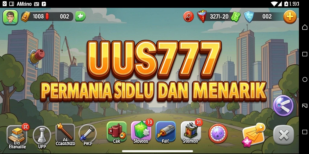 Tampilan menarik dari gameplay <strong>UUS777</strong> yang penuh warna.