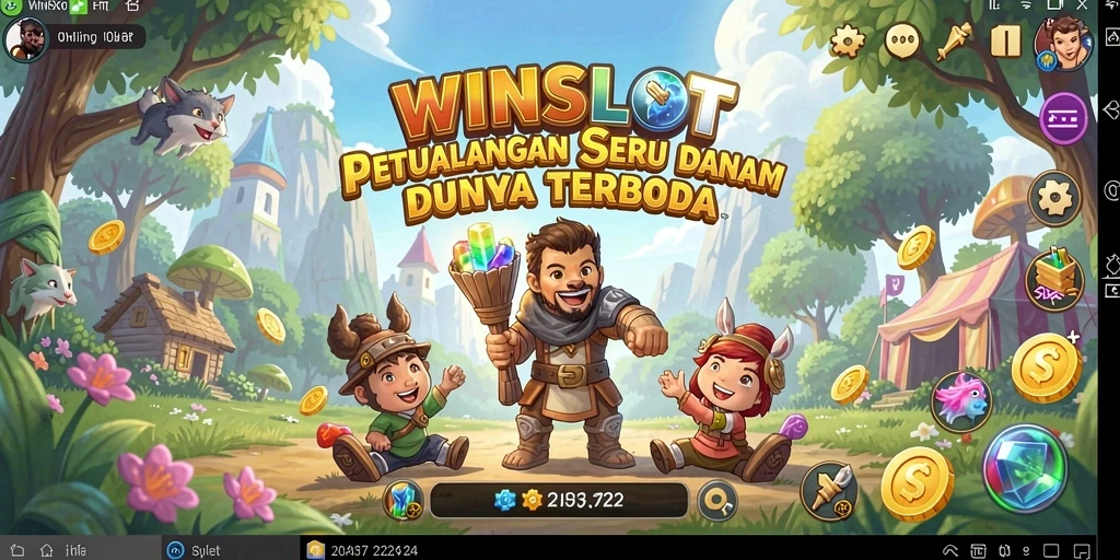 Tampilan yang menakjubkan dari dunia terbuka di WINSLOT.